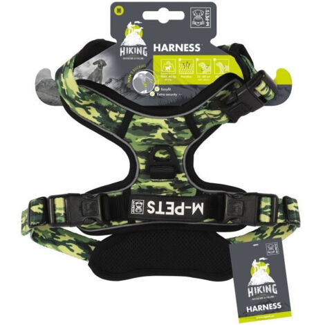 Imbracatura per Cani MPETS HIKING Verde M