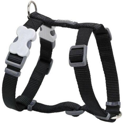 Imbracatura per Cani Red Dingo Liscio 25-39 cm Nero