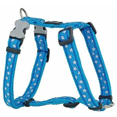 Imbracatura per Cani Red Dingo Style Azzurro Stella 25-39 cm