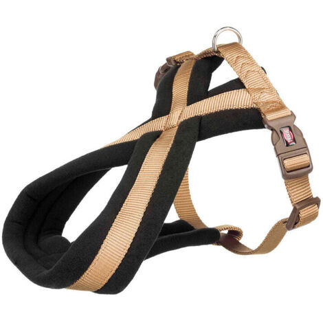 Imbracatura per Cani Trixie Confort New Premium Caramello XS/S