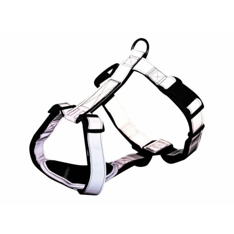 Imbracatura per Cani Trixie Premium Reflect Grafite S-M