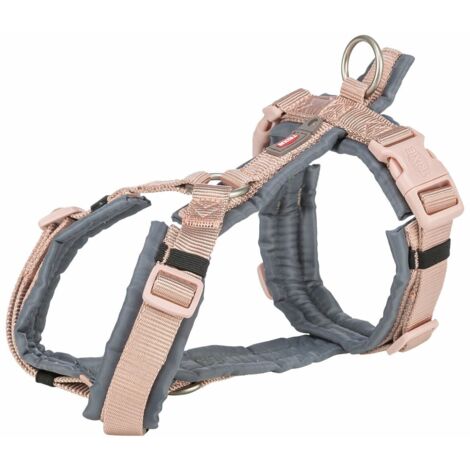 Imbracatura per Cani Trixie Premium Trekking Grafite Blush S