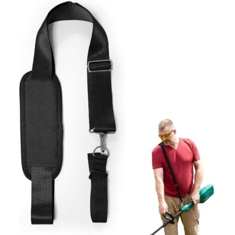 Imbracatura per decespugliatore, tracolla regolabile in nylon, supporto universale per decespugliatore