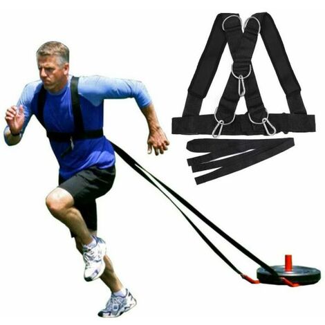 Imbracatura per slitta con tracolla per allenamento muscolare e resistenza