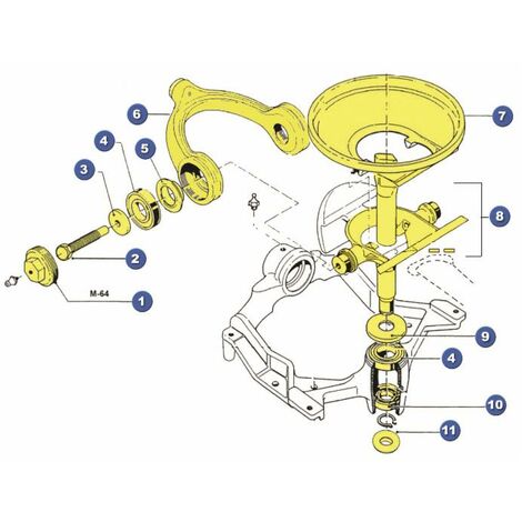Imbuto spandiconcime adattabile Vicon 90070608