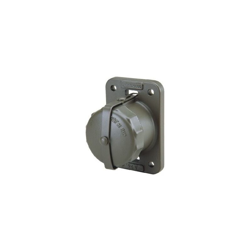 0M01160000 2Pole Female Military Connector - Protective cap Contacts included - Imear