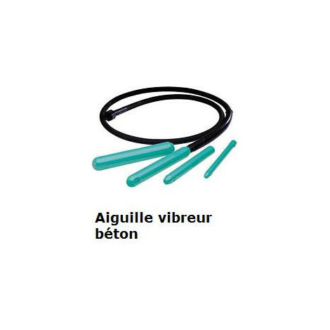 Imer - Aiguille vibreur béton Diam25mm, flexible 1m - AVPI25