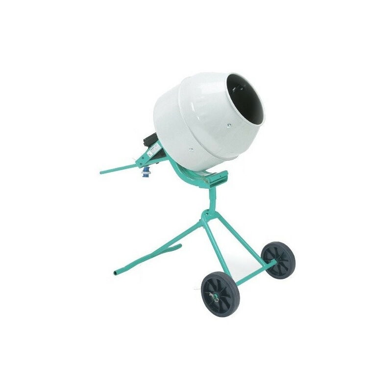Imer - Mini Bétonnière sans couronne cuve acier 134 L malaxage 100 Litres - Minibeta