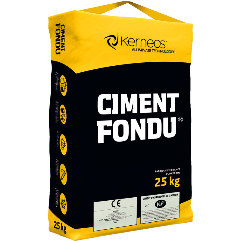 Imerys Tonerdeschmelzzement Ciment Fondu 25kg