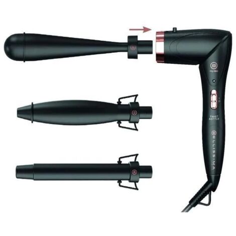 Imetec 11888 Utensilio de peinado Rizador de pelo automático Caliente Negro