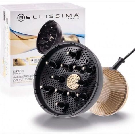 Imetec B09SGB55N4 Diffusore Diffon Supreme Ion Care XL 770W Nero Oro