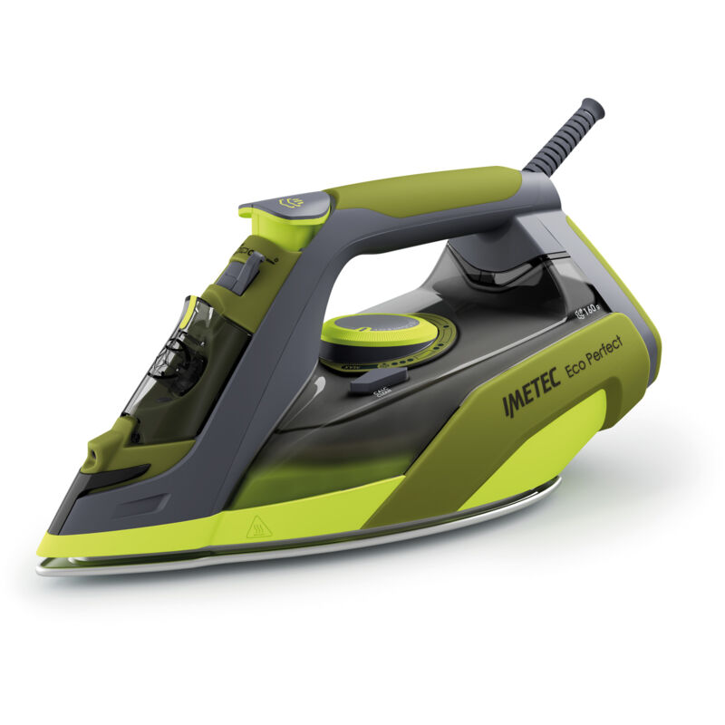 Imetec Eco Perfect Trocken- & Dampfbügeleisen Pro Ceramic soleplate 2400 W Grün, Grau