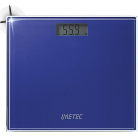 Imetec ES1 100 Rectangle Bleu Pèse-personne électronique