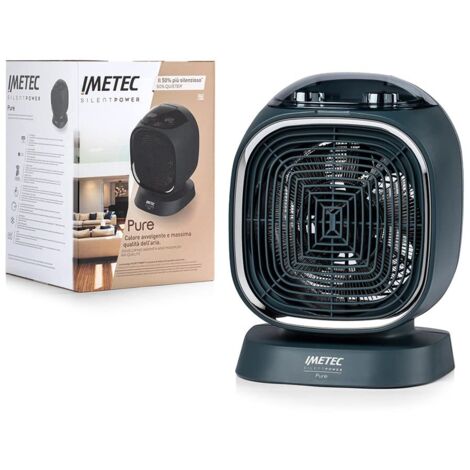 Imetec Silent Power Pure Termoventilatore Silenzioso Ion Technology 2100W