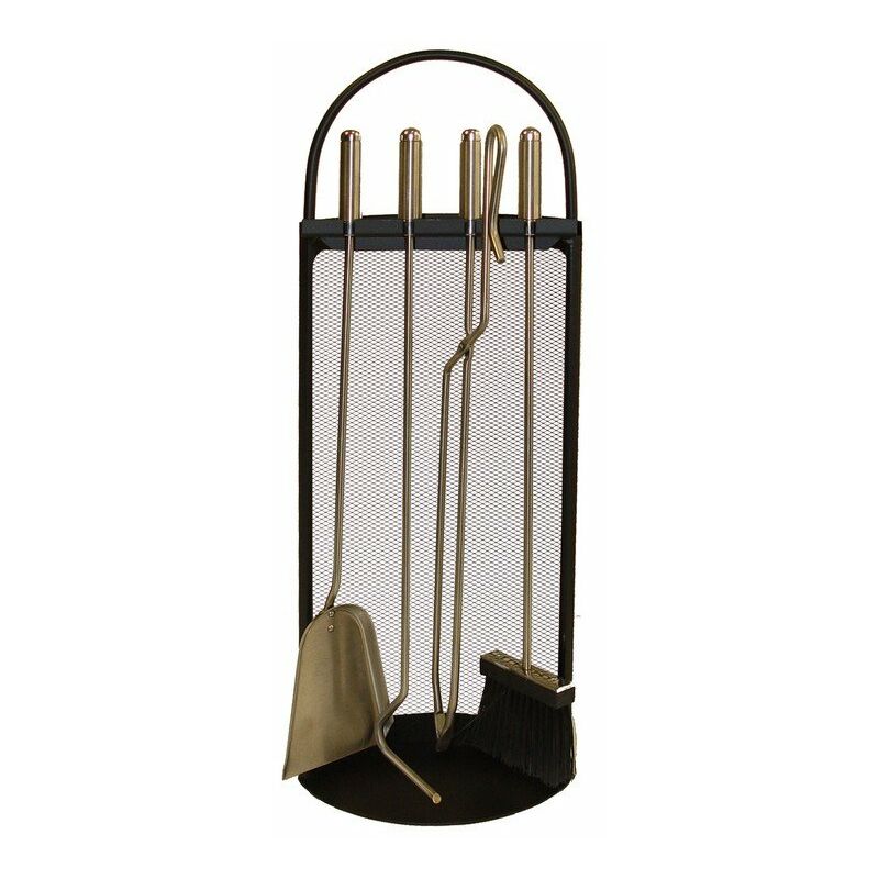 

Imex-el Zorro - IMEX-10008 Juego chimenea Arco-Malla utiles inox [imex-10008]