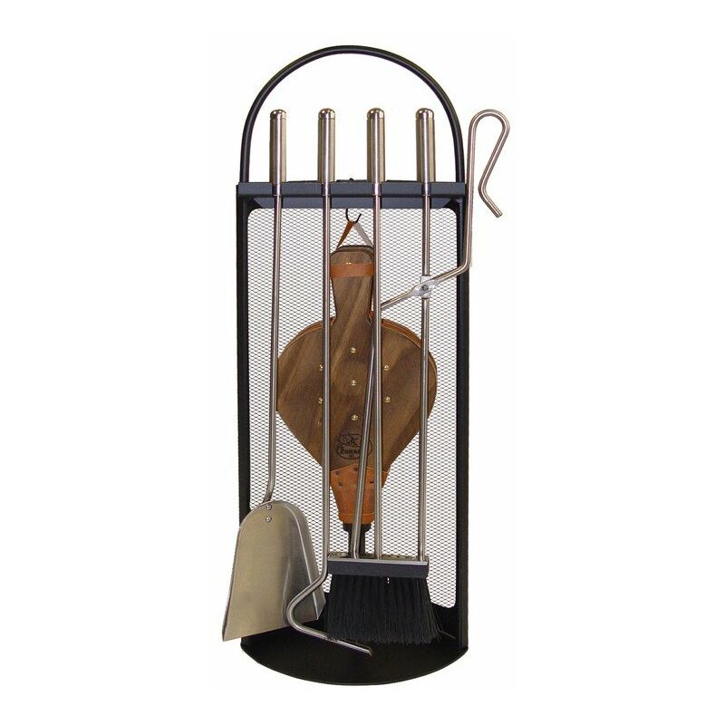 

Imex-el Zorro - IMEX-10018 Juego chimenea Arco-Malla utiles inox + fuelle [imex-10018]