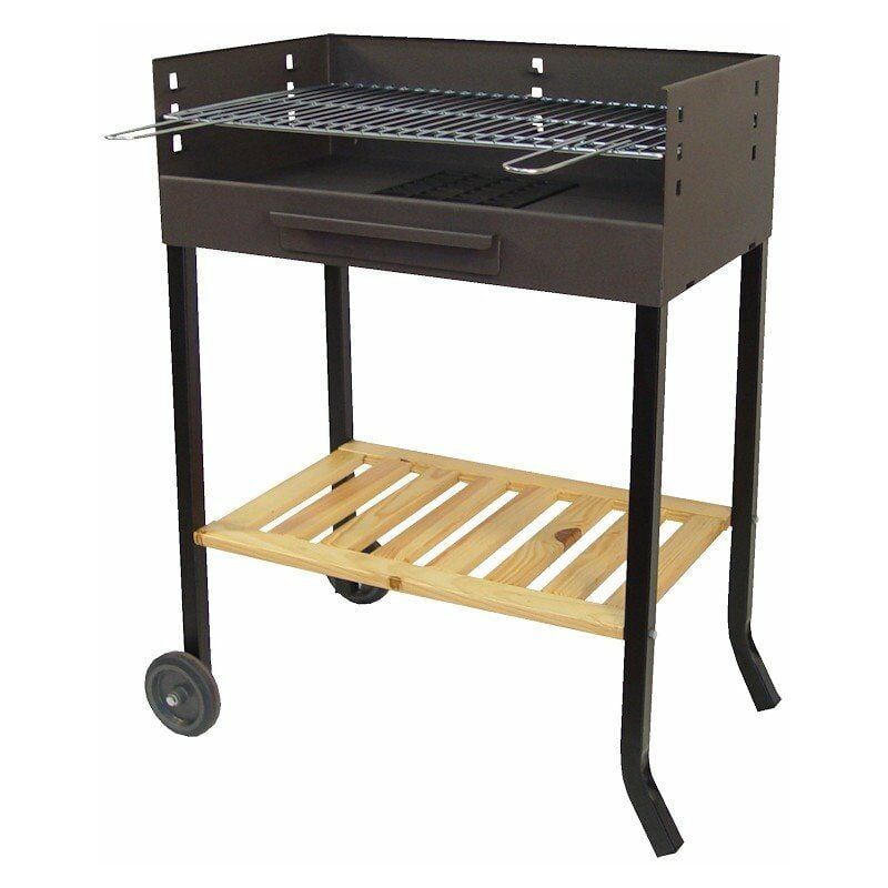 

IMEX-71405 Barbacoa con rueda y parrilla cincada [imex-71405]