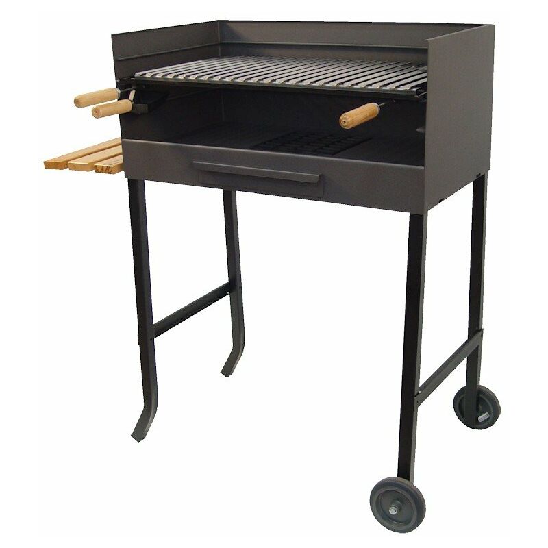 

IMEX-71520 Barbacoa con parrilla inox y bandeja madera [imex-71520]