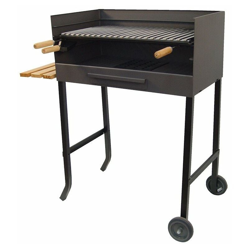 

IMEX-71521 Barbacoa con parrilla inox y bandeja madera [imex-71521]
