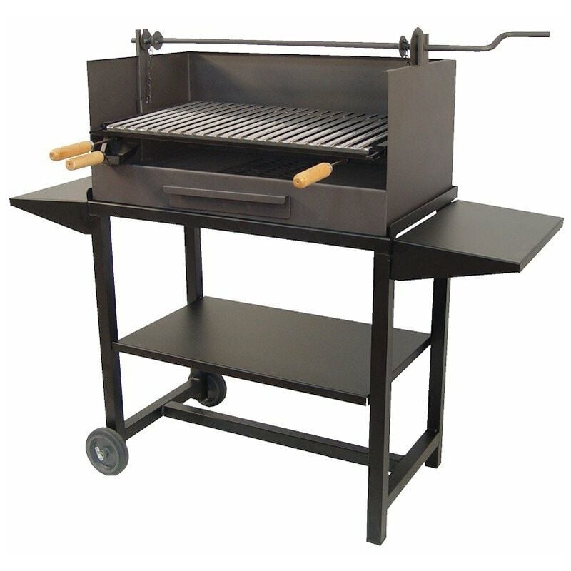 

IMEX-71539 Barbacoa con elevador parrilla inox y bandejas metalicas [imex-71539]