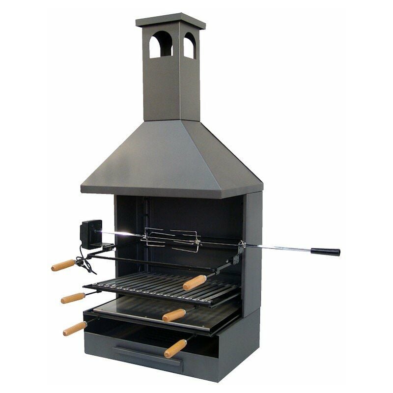 

IMEX-71557 Cajon barbacoa chimenea con kit pollo [imex-71557]