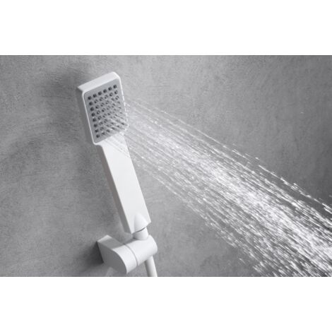 IMEX BDAR025-5BL ART Kit Ducha Monomando Blanco Mate - ref: BDAR025-5BL