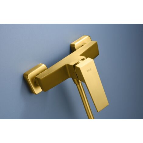 IMEX BDAR025-5OC ART Kit Ducha Monomando Oro Cepillado - ref: BDAR025-5OC