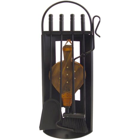 Imex el zorro 10026 - Gioco per caminetto arch-plate (soffietto 68 x 23 x 14 cm) di colore nero utile