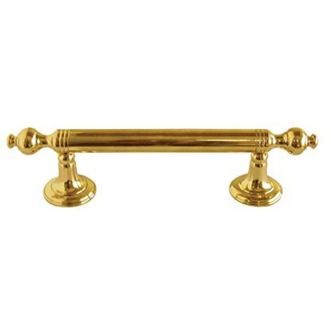 Imex El Zorro 76020 - Maniglione liscio in ottone lucido, 250 mm