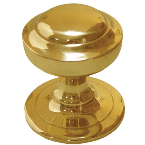 IMEX EL ZORRO B-76009 B-76009-Pomello in Ottone Lucido, 65 x 80 mm