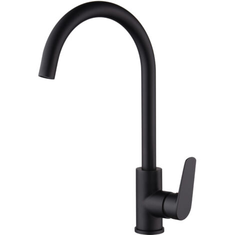 IMEX GCZ044/NG BÉLGICA Grifo De Cocina Color Negro Mate - ref: GCZ044/NG