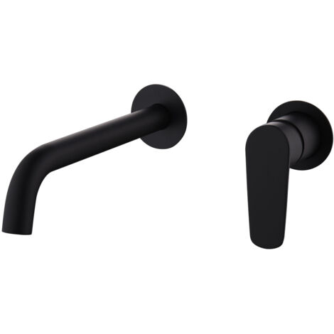 IMEX GLZ044/NG BÉLGICA Grifo de Lavabo Empotrado Negro Mate - ref: GLZ044/NG