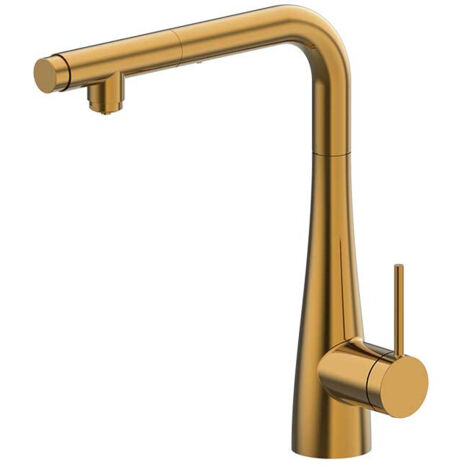 IMEX GOS005/OC SPLIT Grifo de Cocina Osmosis Extraíble Color Oro Cepillado - ref: GOS005/OC