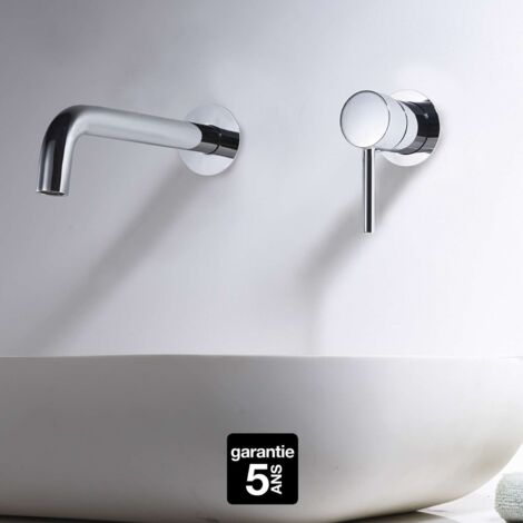 Imex – Mitigeur de lavabo encastré chromé – Corps en laiton – Cartouche céramique 25mm – Pression 0.2-6 bars – GLT023