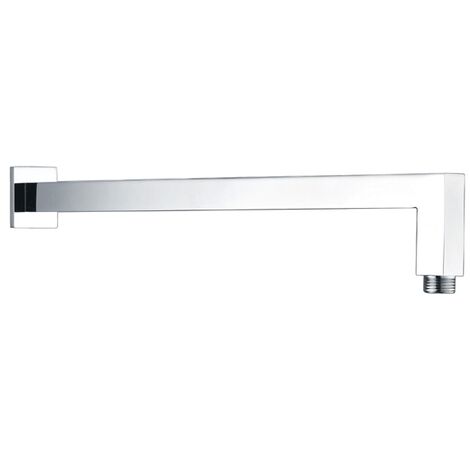 IMEX Supporto a parete quadrato in acciaio e ottone cromato con staffa quadrata per tubo a muro quadro Imex-BPE004