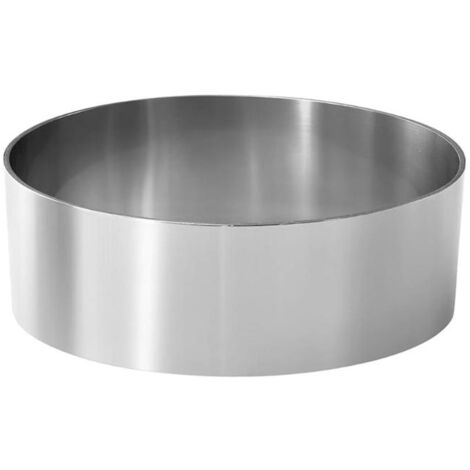 IMF molde emplatador inox. circular 12x4 cm 2182 , Molde emplatador inoxidable circular 12 x 4 cm. -Marca IMF. -Material: Acero inoxidable. -Ideal para que tus platos queden como l