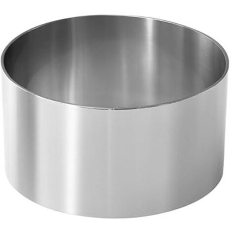 IMF molde emplatador inox. circular 6x4 cm 2130 , Molde emplatador inoxidable circular 6 x 4 cm. -Marca IMF. -Material: Acero inoxidable. -Ideal para que tus platos queden como los