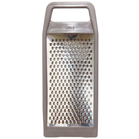 IMF rallador inoxidable medio 25x10 cm 0573 , Rallador inoxidable medio 25x10 cmMarca Imf. Material acero inoxidable Medidas 25x10 cm.
