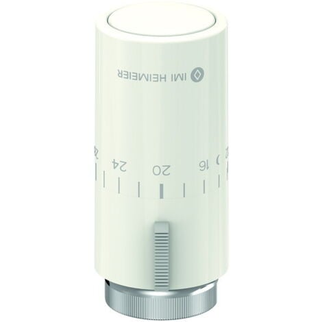 IMI Heimeier Halo Thermostatkopf 750000500 Skalenhaube, weiß RAL 9016