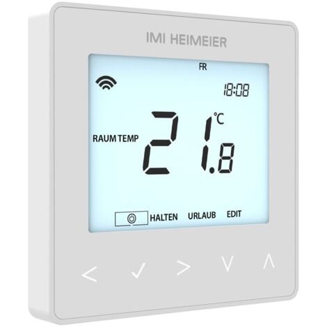 IMI HYDRONIC ENGINEERING IMI Heimeier neoStat V2 Raumthermostat 230V für Smart Home, Weiß