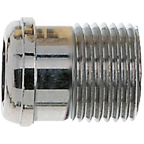 IMI Heimeier Schraubnippel, R 3/8", vernickelt