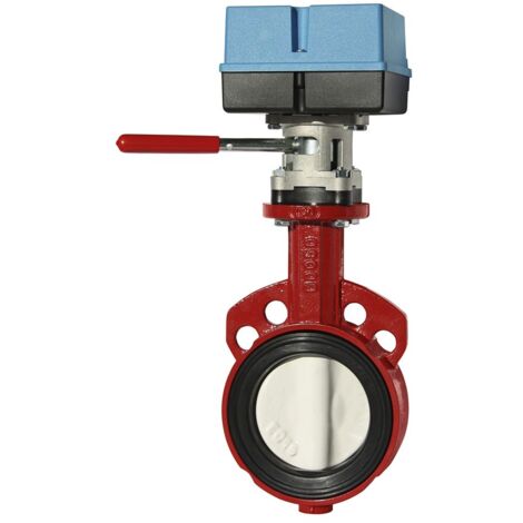 IMI Heimeier TA Absperrklappe mit Stellantrieb BR12WT DN 32, Zwischenflanschklappe, M 130/230
