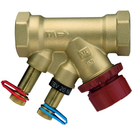 IMI Heimeier TA Kompaktregulierventil TBV PN 16, DN 20, G 3/4, Kvs 3,4m3/h, Normal Flow