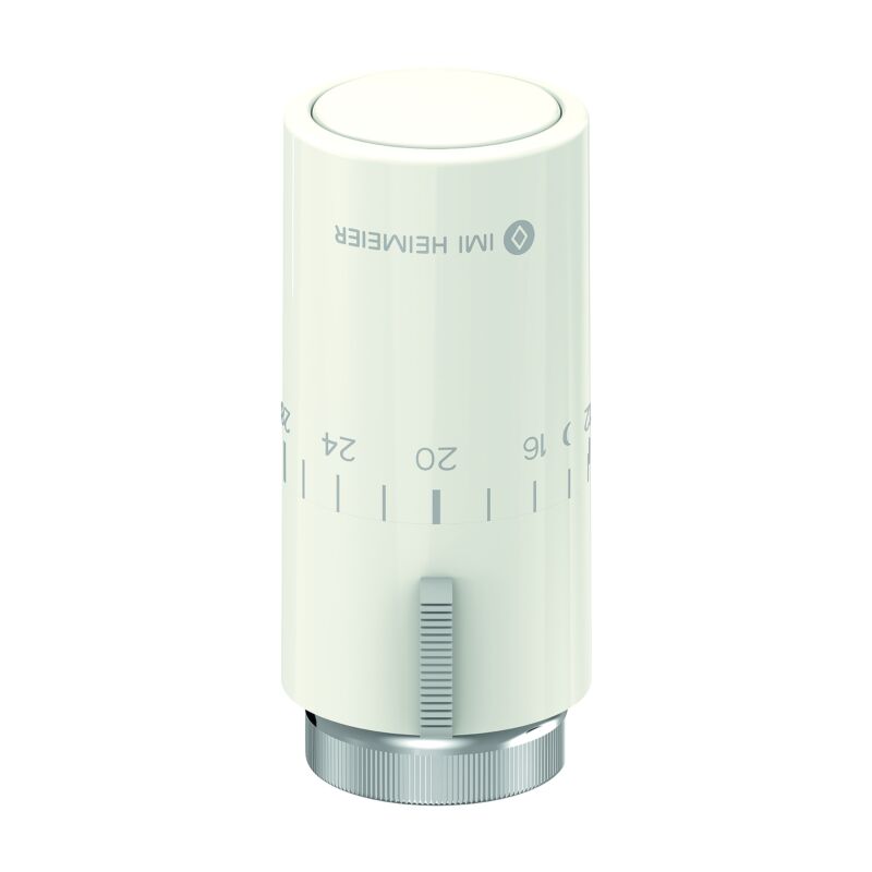 Heimeier - imi Tête thermostatique Halo 750000500 Casquette blanche ral 9016