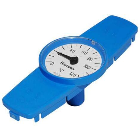 IMI Heimeier Thermometer für Globo H zum Nachrüsten bei DN 40, 50, blau
