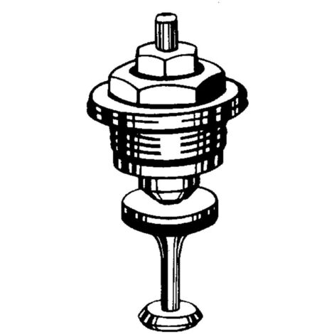 IMI Heimeier Thermostat-Oberteil für Einrohrventil, mit Tauchrohr, Baureihe ab Mai 1981, 3831-02.299