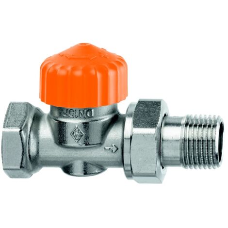 IMI Heimeier Thermostat-Ventilunterteil Eclipse, Durchgang, verkürzt, DN 15