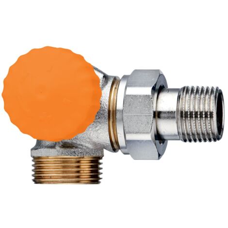 IMI Heimeier Thermostat-Ventilunterteil Eclipse, Winkeleck/links, Außengewinde G3/4