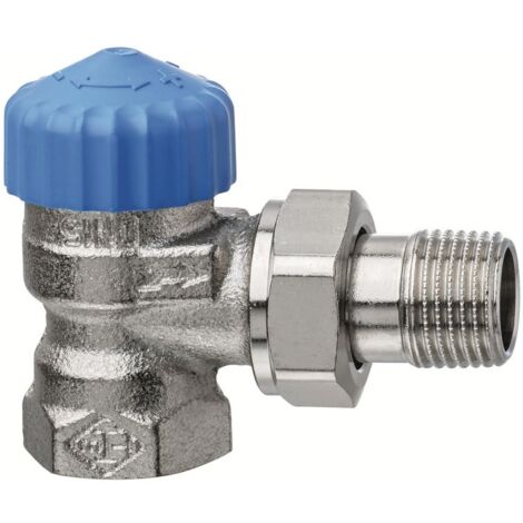 IMI Heimeier Thermostat-Ventilunterteil mit geringem Widerstand, Eckform, DN 10