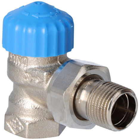 IMI Heimeier Thermostat-Ventilunterteil mit geringem Widerstand, Eckform, DN 15